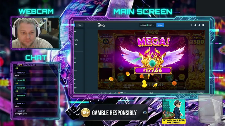 druner86 playing Slots & Casino - Live Casino Stream