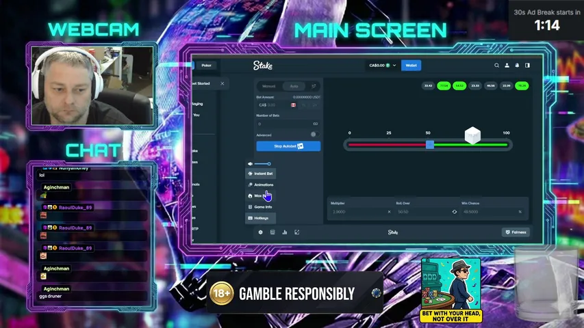 druner86 playing Slots & Casino - Live Casino Stream