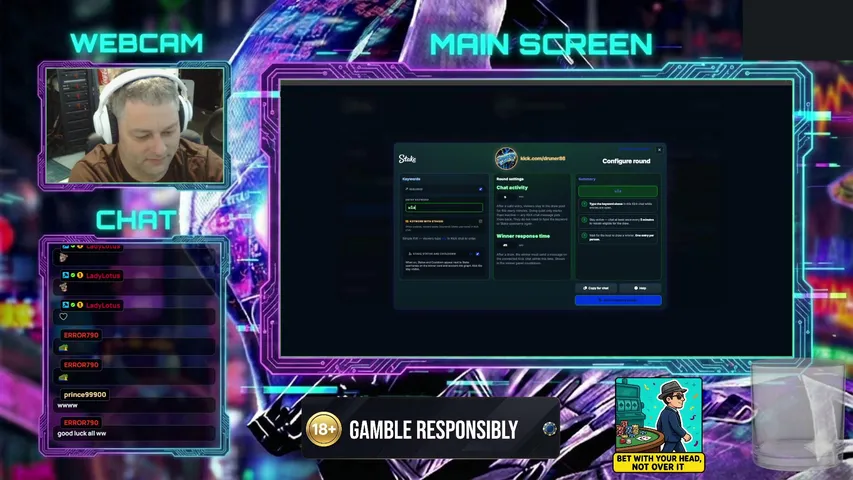 druner86 playing Slots & Casino - Live Casino Stream
