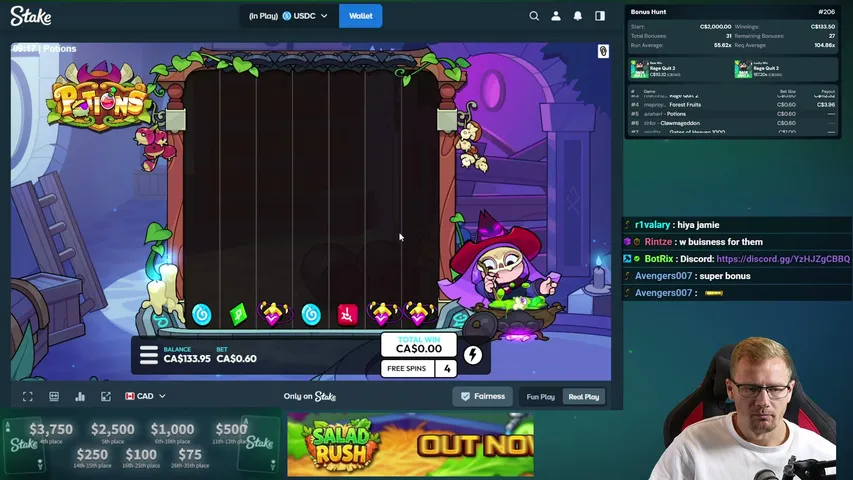 Jamie playing Slots & Casino - Live Casino Stream