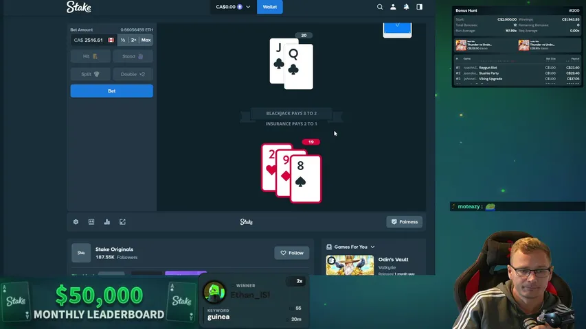 Jamie playing Slots & Casino - Live Casino Stream