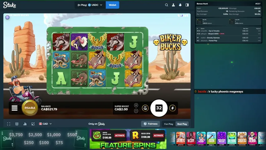 Jamie playing Slots & Casino - Live Casino Stream