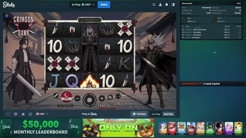 Jamie playing Slots & Casino - Live Casino Stream