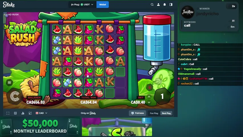 Jamie playing Slots & Casino - Live Casino Stream