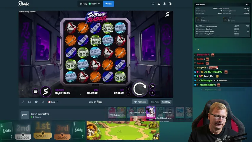 Jamie playing Slots & Casino - Live Casino Stream