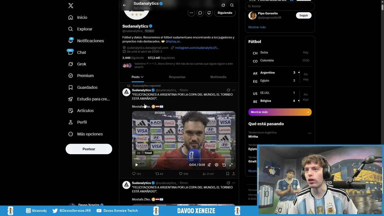 ARGENTINA!! ARGENTINA!! ARGENTINA!! ARGENTINA!! LA REMONTADA MAS EPICA DE LA HISTORIA DE LOS MUNDIALES, VAMOS CARAJO