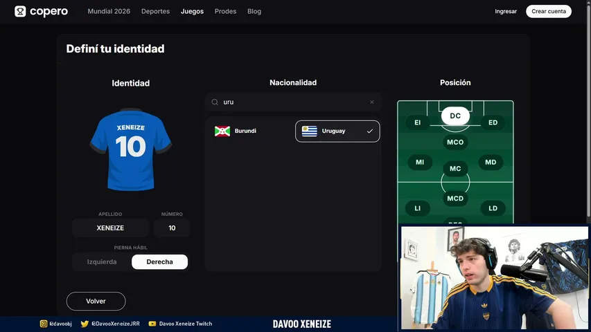 PRIMER STREAM DESDE ESPAÑA, SEVILLA. BIENVENIDOS A TODOS: HABLEMOS DE FUTBOL.