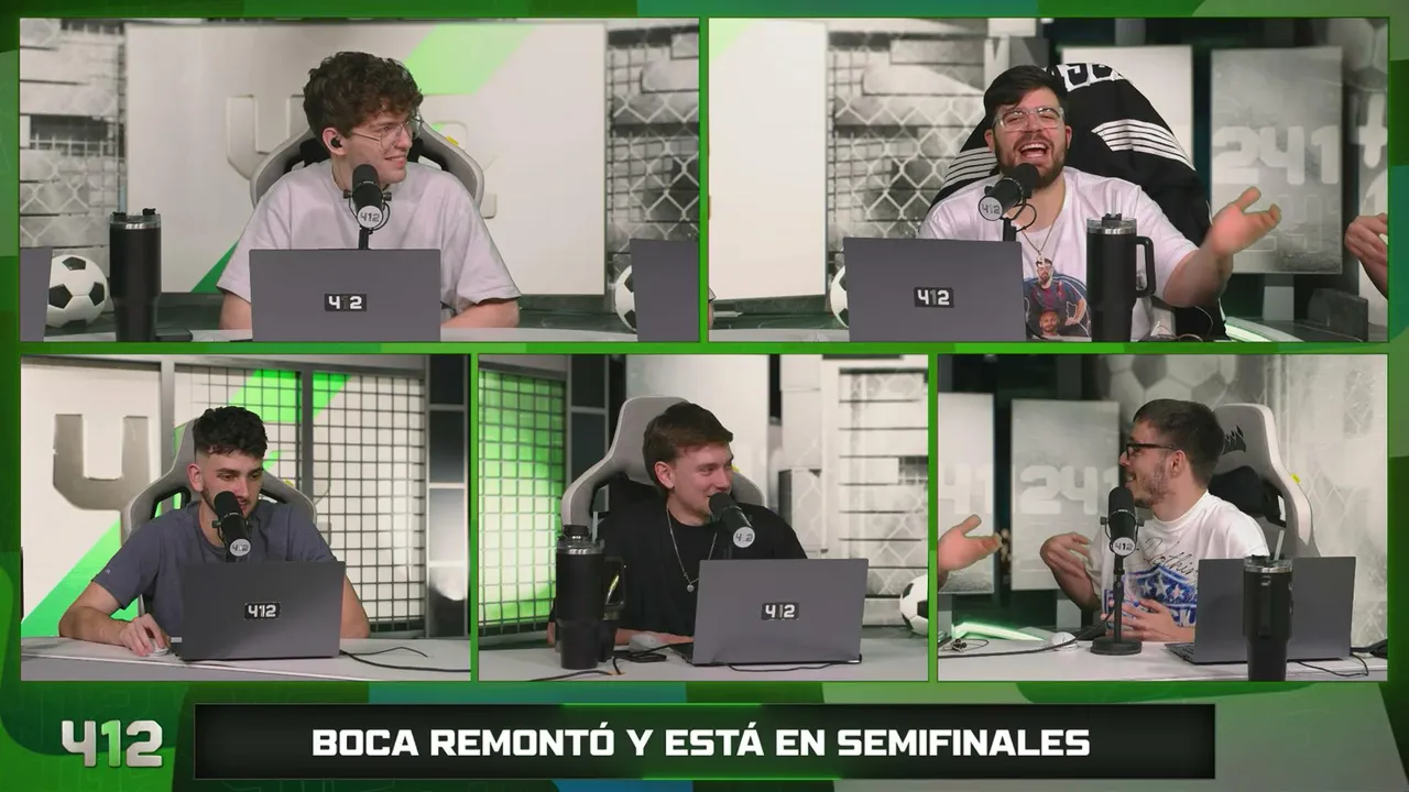 davooxeneize — 412 con DAVOO XENEIZE, LA COBRA, AGUSNETA, TEO DELIA, BENITO SDR / HABLEMOS DE FUTBOL