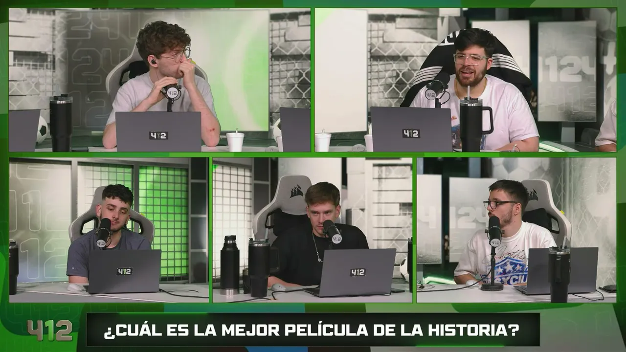 davooxeneize — 412 con DAVOO XENEIZE, LA COBRA, AGUSNETA, TEO DELIA, BENITO SDR / HABLEMOS DE FUTBOL