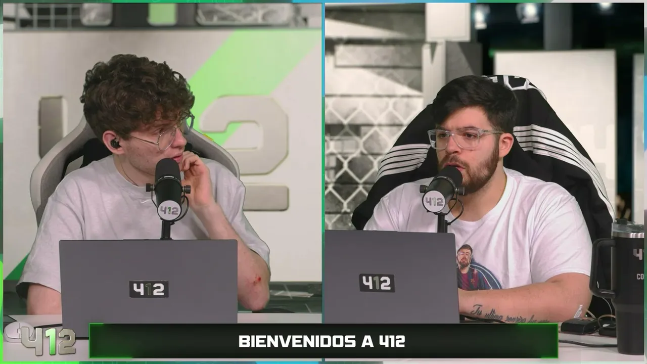 davooxeneize — 412 con DAVOO XENEIZE, LA COBRA, AGUSNETA, TEO DELIA, BENITO SDR / HABLEMOS DE FUTBOL