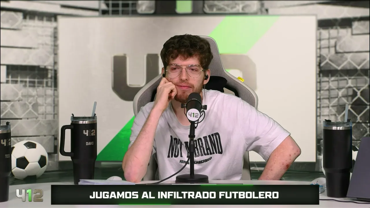 davooxeneize — 412 con DAVOO XENEIZE, LA COBRA, AGUSNETA, TEO DELIA, BENITO SDR / HABLEMOS DE FUTBOL