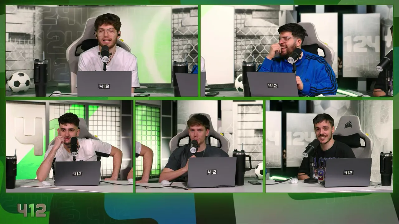 davooxeneize — 412 con DAVOO XENEIZE, LA COBRA, AGUSNETA, TEO DELIA, BENITO SDR / HABLEMOS DE FUTBOL