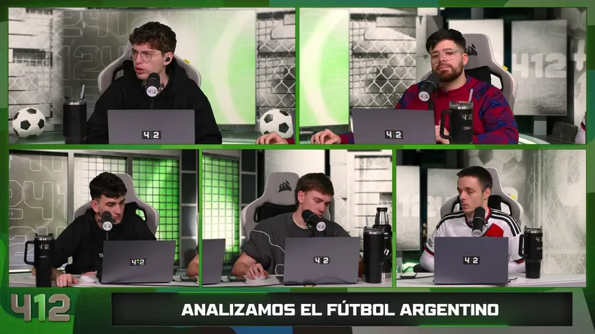 412 con DAVOO XENEIZE, LA COBRA, AGUSNETA, TEO DELIA, BENITO SDR / HABLEMOS DE FUTBOL