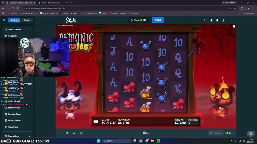 schlump playing Slots & Casino - Live Casino Stream
