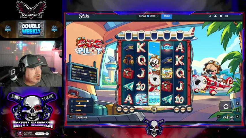 dirtygunner playing Slots & Casino - Live Casino Stream