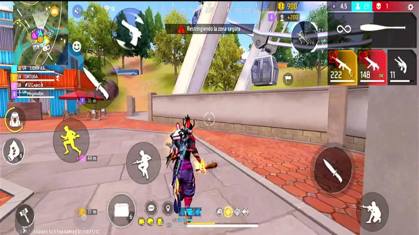 SUBIENDO COMO JEFE EN FF !!