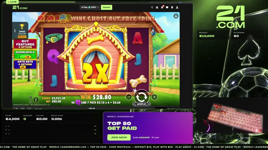 white444 playing Slots & Casino - Live Casino Stream