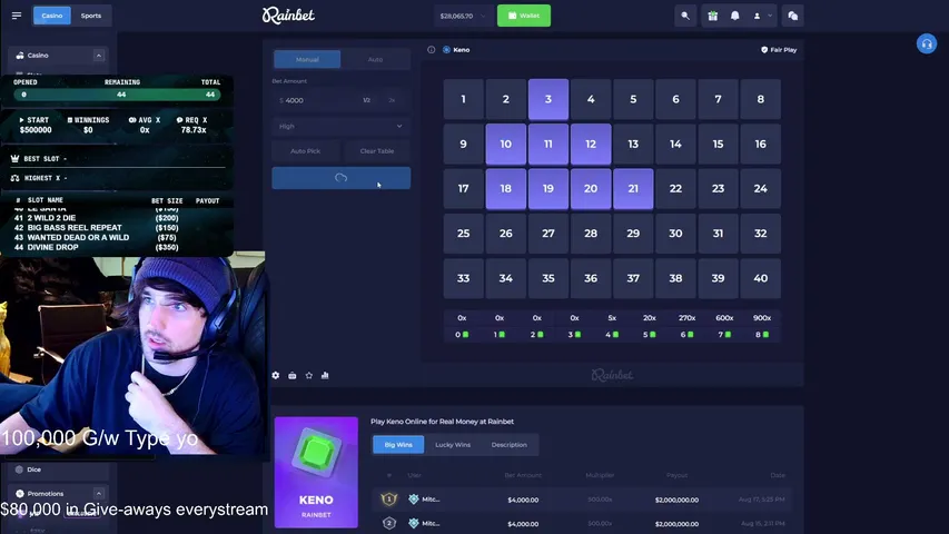 wrenstar playing Slots & Casino - Live Casino Stream