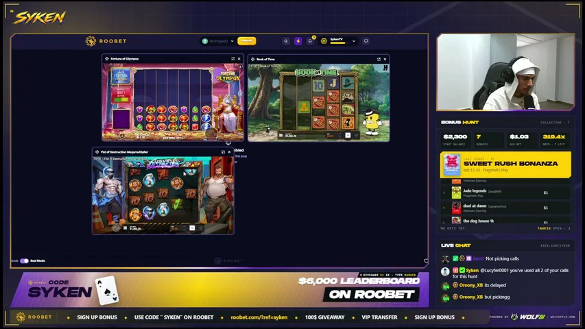 Syken playing Slots & Casino - Live Casino Stream