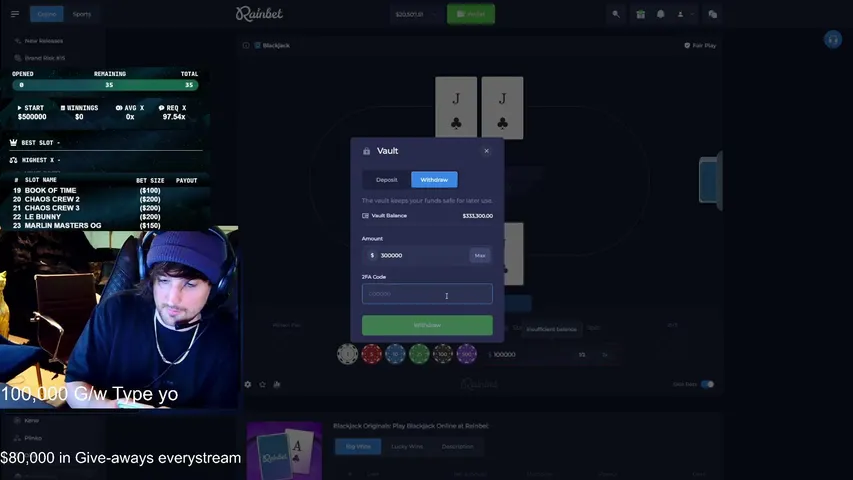 eagerdrift668 playing Slots & Casino - Live Casino Stream