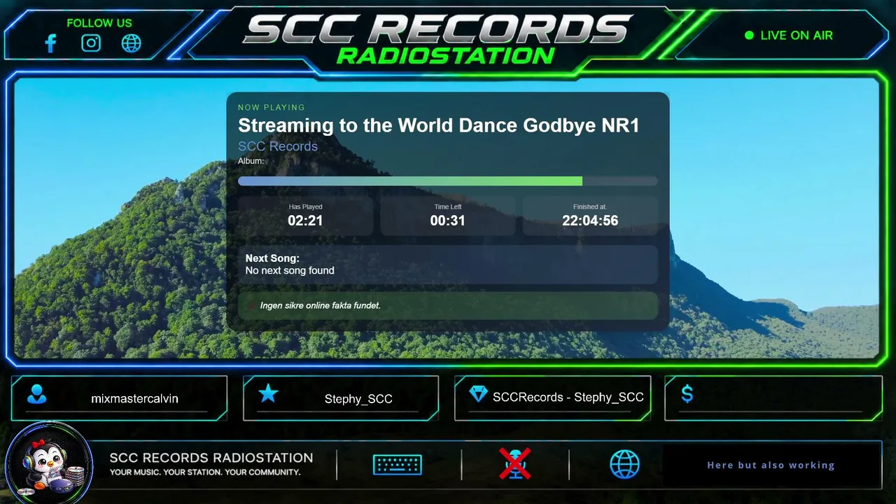 SCCRecords live
