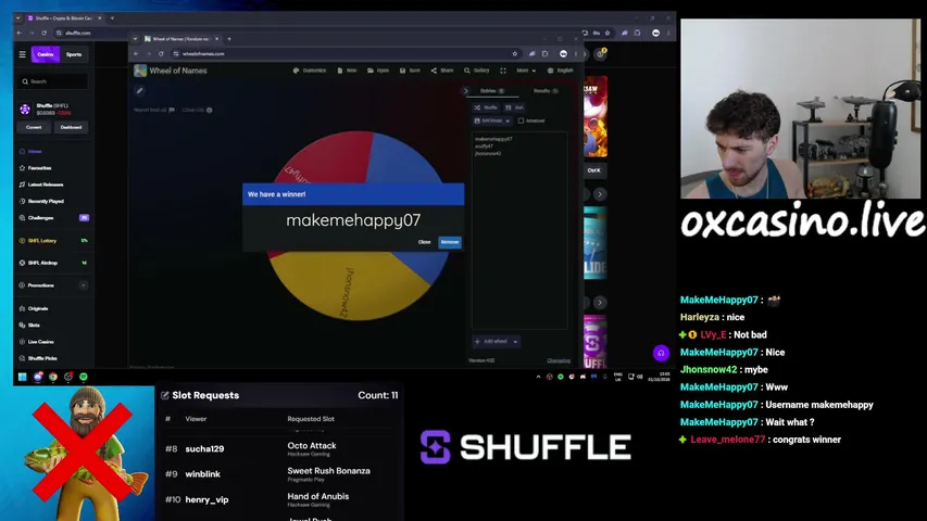 oxbowq playing Slots & Casino - Live Casino Stream