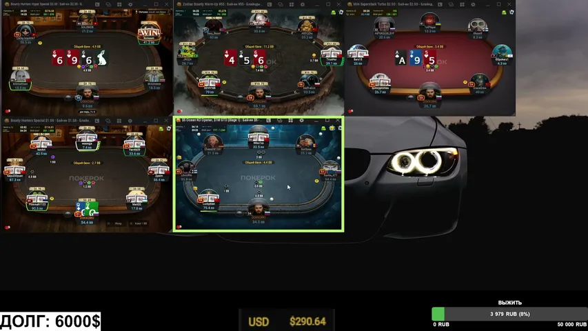 DOKKORKI playing Poker - Live Casino Stream