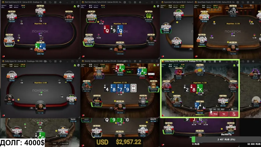 DOKKORKI playing Poker - Live Casino Stream