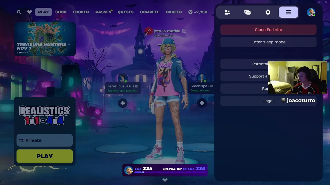 jjjjoaco live stream