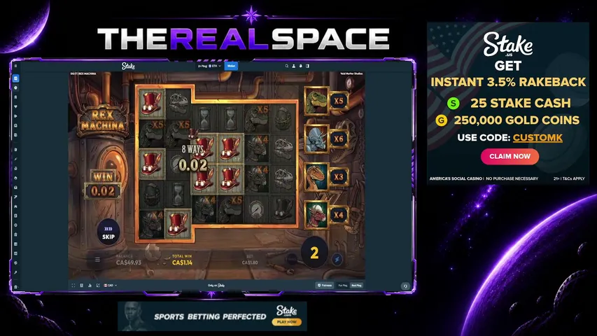 therealspace playing Slots & Casino - Live Casino Stream