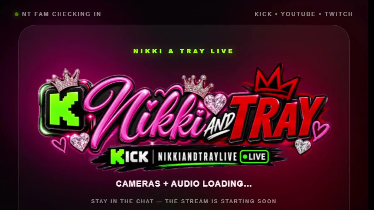 nikkiandtraylive live