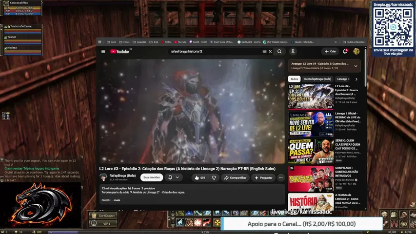 karnissaadc Lineage 2 stream image
