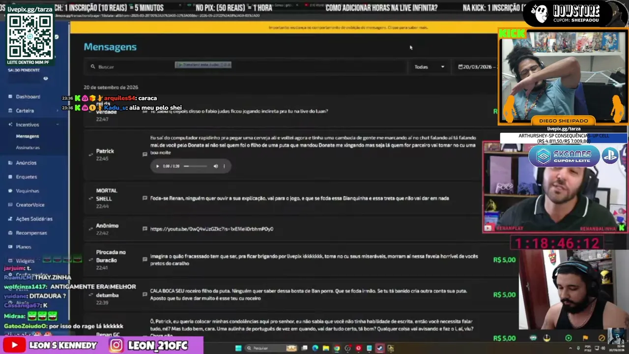 DIEGOSHEIPADO live