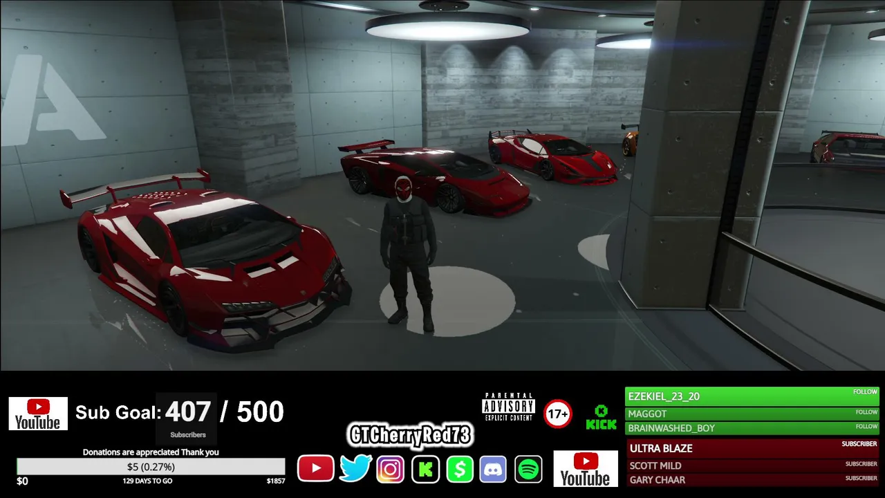GTCherryRed73 live