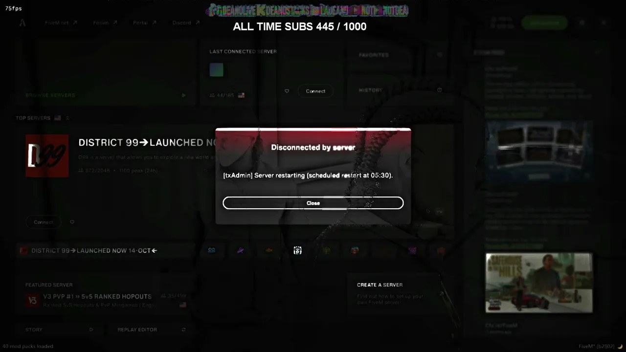 DeanoStacks live stream