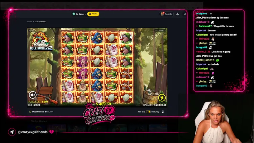 crazyexgirlfriends playing Slots & Casino - Live Casino Stream