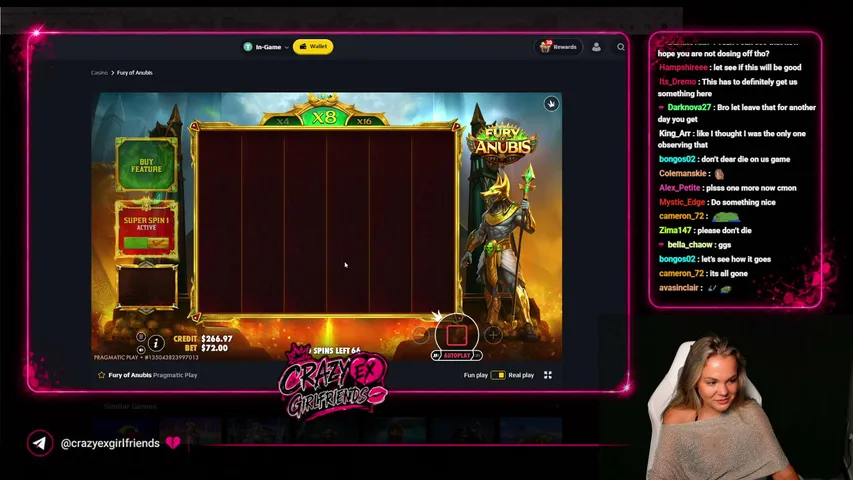 crazyexgirlfriends playing Slots & Casino - Live Casino Stream