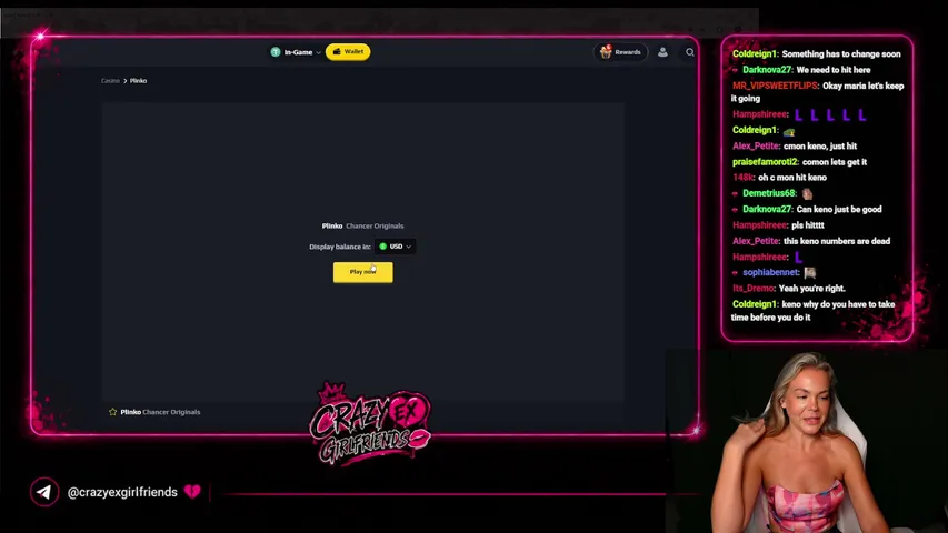 crazyexgirlfriends playing Slots & Casino - Live Casino Stream