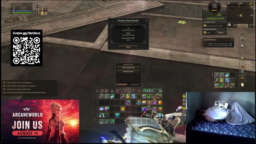 daniieus Lineage 2 stream image