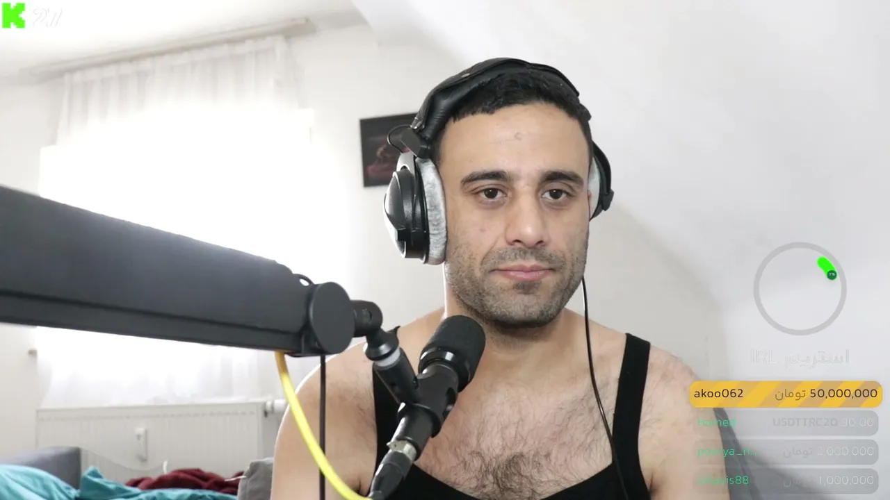 AmirRight live stream
