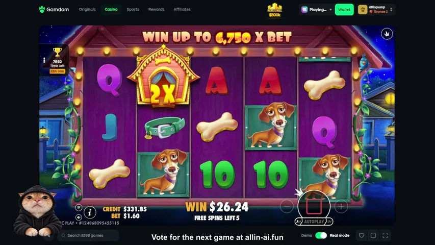allinpump playing Slots & Casino - Live Casino Stream