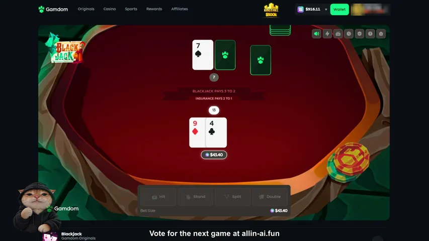allinpump playing Slots & Casino - Live Casino Stream
