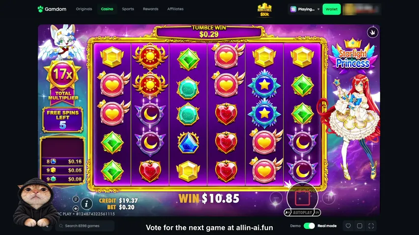 allinpump playing Slots & Casino - Live Casino Stream