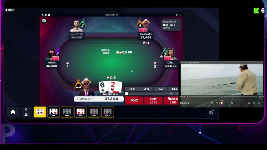 ramage   et  DJ POKER!!!