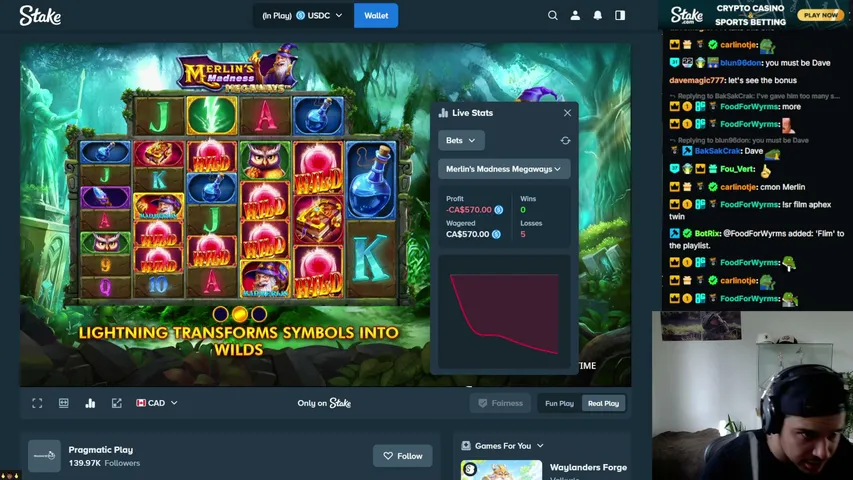 Pinota playing Slots & Casino - Live Casino Stream