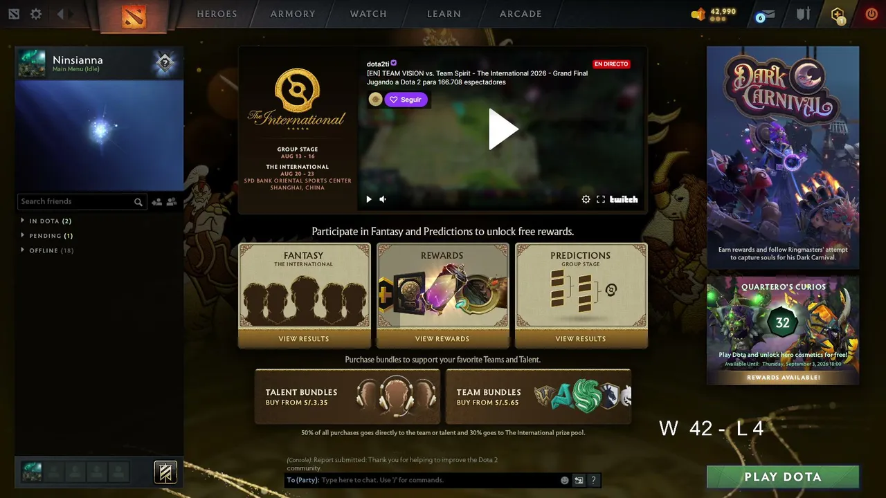 vchdotA live