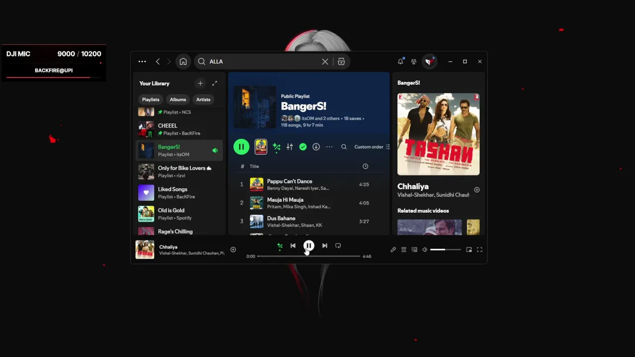 BacKFireTV live