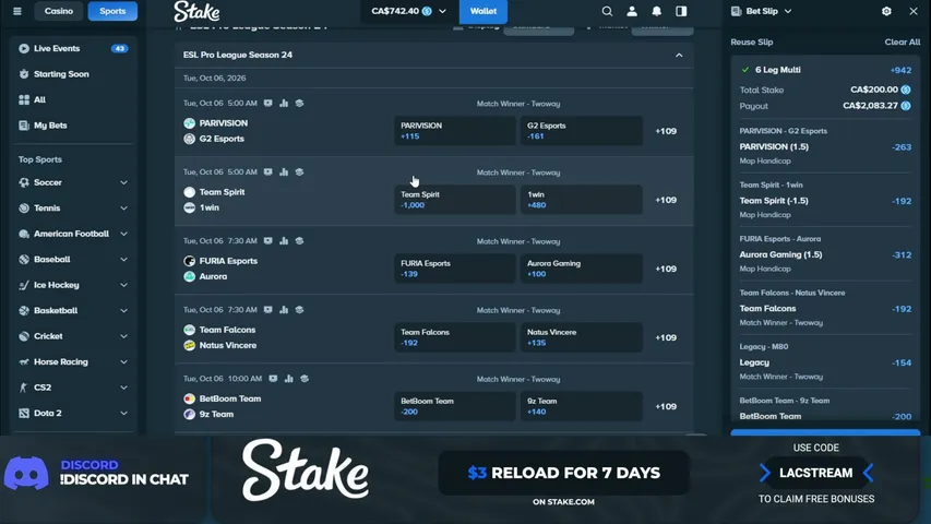 lacroixla playing Slots & Casino - Live Casino Stream