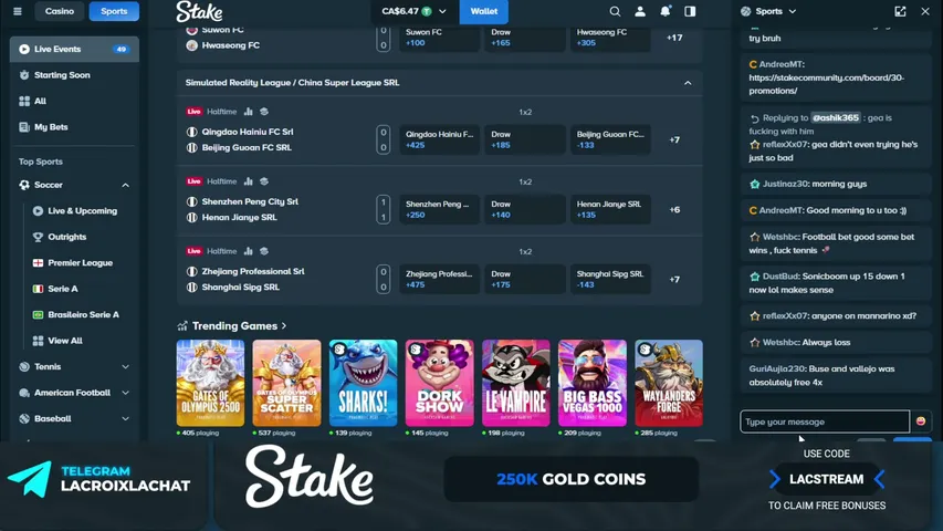 lacroixla playing Slots & Casino - Live Casino Stream