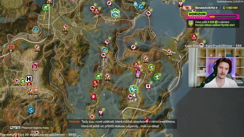 Jsem zpět! Jak daleko jsem pokročil ve Forze?! Užívejte víkend :) Nová oxva?!